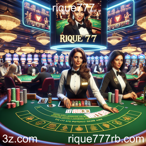 Experimente a Emoção dos Jogos ao Vivo no Rique777